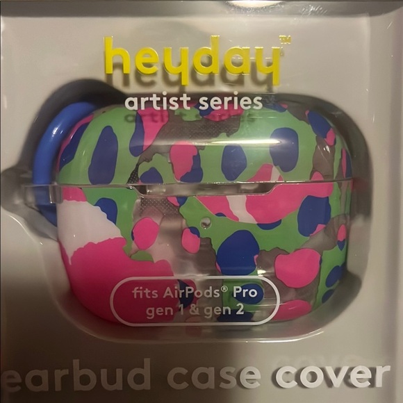 AirPod Pro Case, Heyday Artist Series Multicolor Earbud Case - Picture 2 of 6